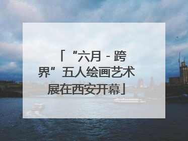 “六月 - 跨界”五人绘画艺术展在西安开幕