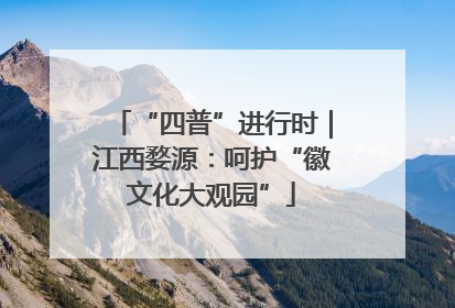 “四普”进行时｜江西婺源：呵护“徽文化大观园”