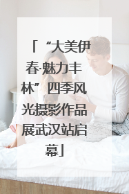 “大美伊春·魅力丰林”四季风光摄影作品展武汉站启幕
