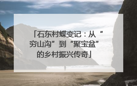 石东村蝶变记：从“穷山沟”到“聚宝盆”的乡村振兴传奇