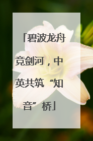 碧波龙舟竞剑河，中英共筑“知音”桥