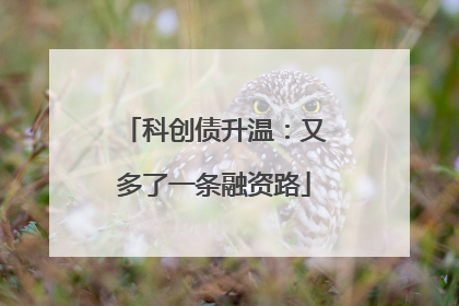 科创债升温：又多了一条融资路
