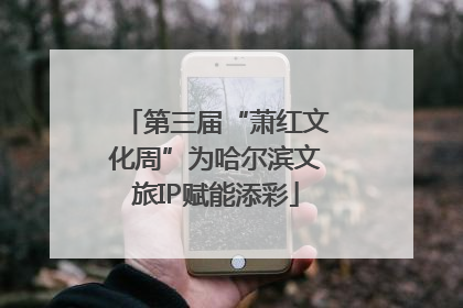 第三届“萧红文化周”为哈尔滨文旅IP赋能添彩