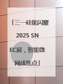 三一硅能闪耀2025 SNEC展，智能微网成焦点