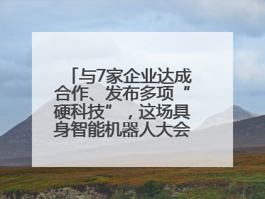 与7家企业达成合作、发布多项“硬科技”，这场具身智能机器人大会蓉城启幕