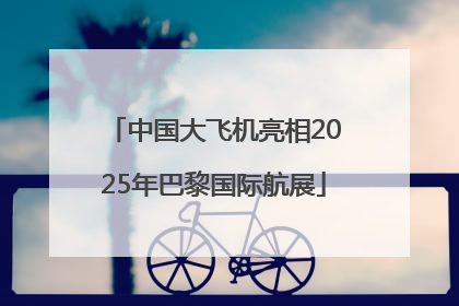 中国大飞机亮相2025年巴黎国际航展