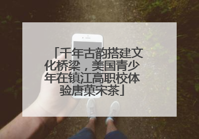 千年古韵搭建文化桥梁，美国青少年在镇江高职校体验唐菓宋茶