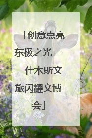 创意点亮东极之光——佳木斯文旅闪耀文博会