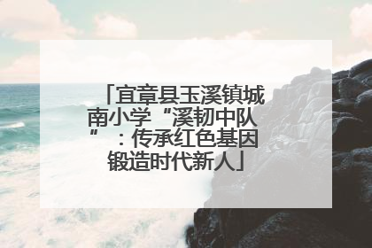宜章县玉溪镇城南小学“溪韧中队”：传承红色基因 锻造时代新人