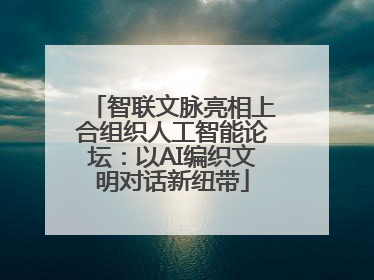 智联文脉亮相上合组织人工智能论坛：以AI编织文明对话新纽带