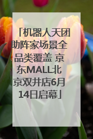 机器人天团助阵家场景全品类覆盖 京东MALL北京双井店6月14日启幕