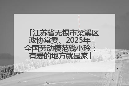 江苏省无锡市梁溪区政协常委、2025年全国劳动模范钱小玲：有爱的地方就是家
