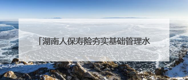 湖南人保寿险夯实基础管理水平，全面提升消保工作质效