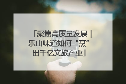 聚焦高质量发展｜乐山味道如何“烹”出千亿文旅产业