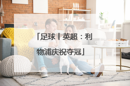 足球丨英超：利物浦庆祝夺冠