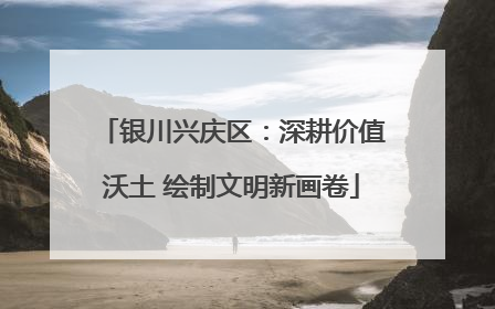 银川兴庆区：深耕价值沃土 绘制文明新画卷