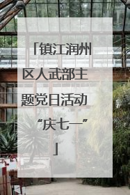 镇江润州区人武部主题党日活动“庆七一”