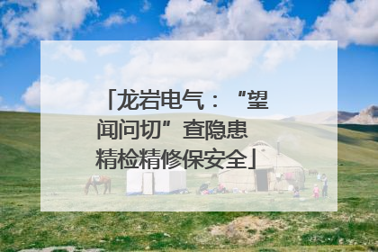 龙岩电气：“望闻问切”查隐患 精检精修保安全